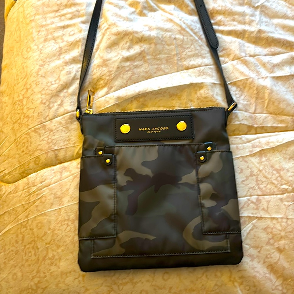 Gently carried authentic Marc Jacobs nylon crossbody bag